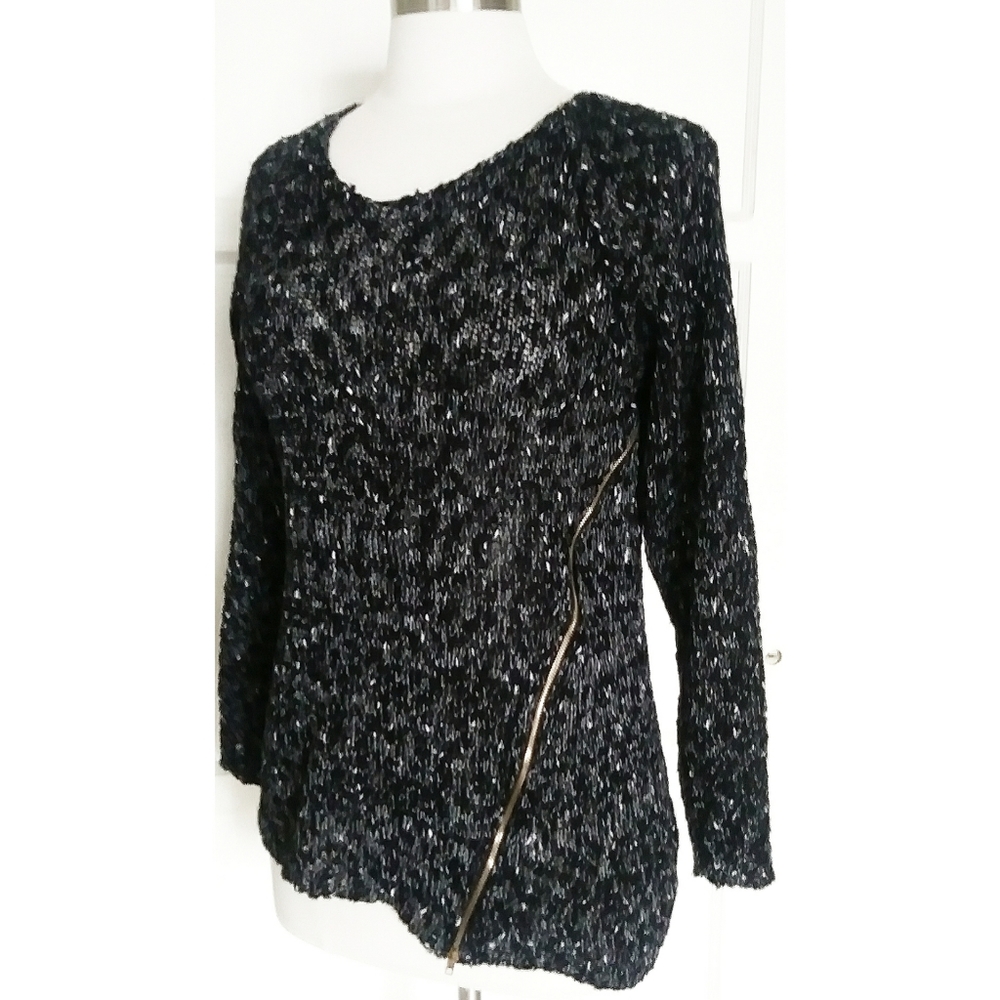 Antro Katsumi black/silver Sweater